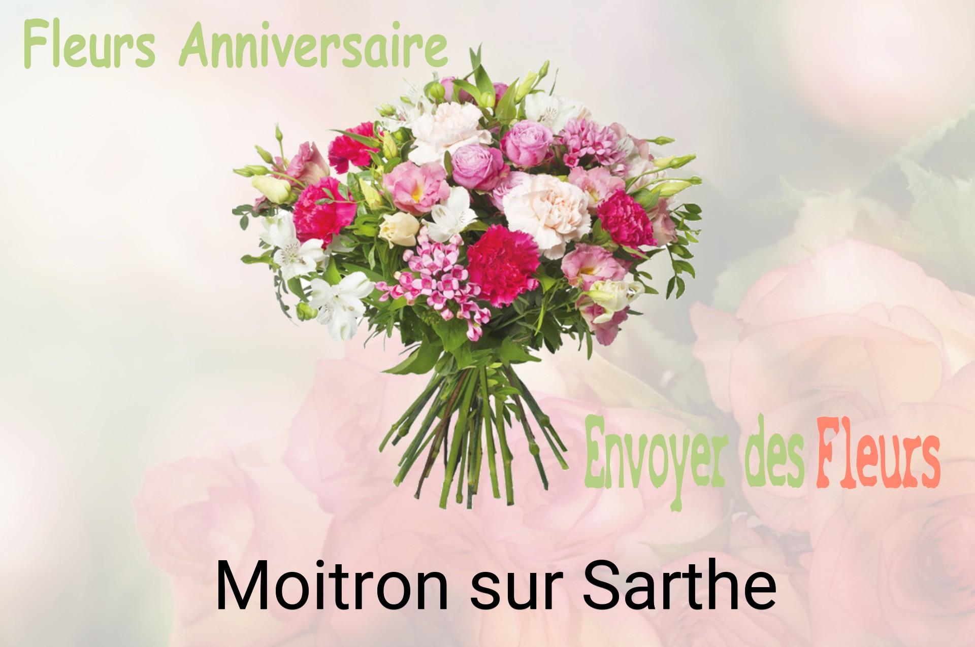 Bouquet de fleurs d’anniversaire livré à Moitron-sur-Sarthe